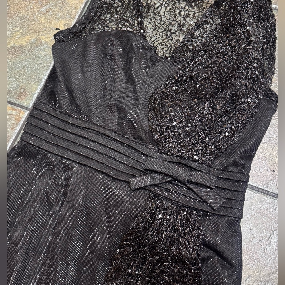 Tatyana Black Lace Maxi Dress - Picture 3 of 14